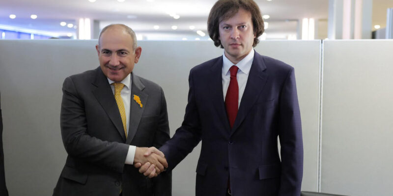 Irakli Kobakhidze Meets with Nikol Pashinyan in New York 1 fashiniani kobaxidze News