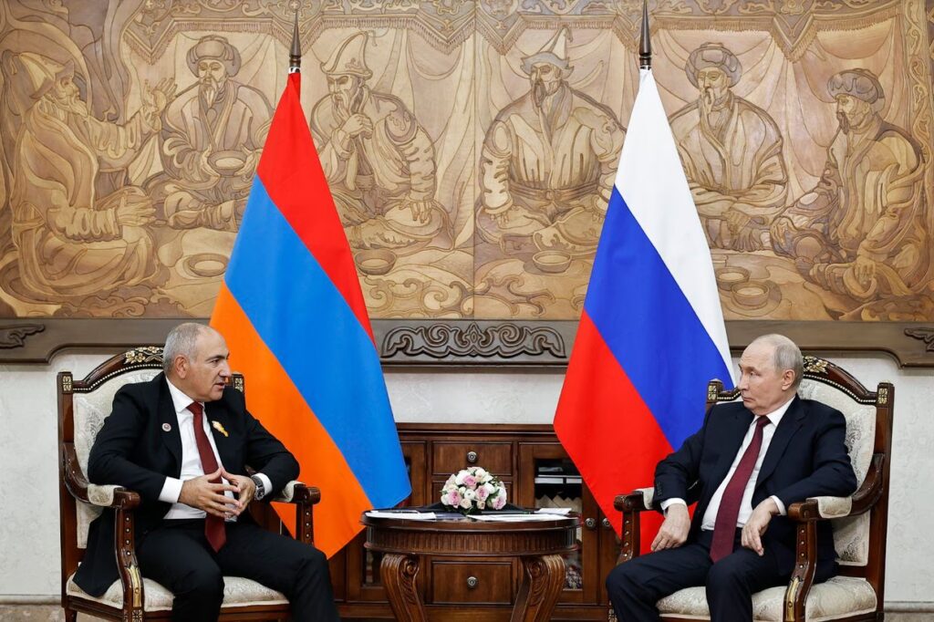 nikol pashinyan and vladimir putin 20260902 111732 новости OC Media
