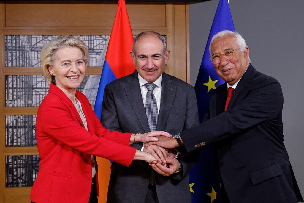 von der leyen pashinyan and costa 7 14 2025 новости OC Media