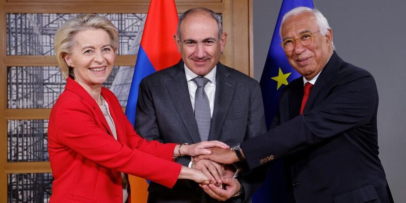von der leyen pashinyan and costa 7 14 2025 новости OC Media