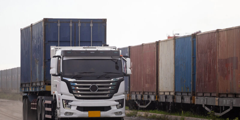 white truck with shipping containers on rails 2026 03 20 03 59 22 utc News