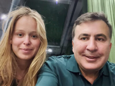 Лиза Ясько обвинила Саакашвили в использовании их общей дочери «в целях пиара» 2 liza yasko mikheil saakashvili новости