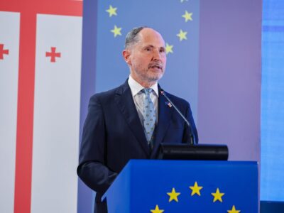 EU Ambassador Cites Democratic Backsliding in Georgia and Authorities' Anti-European Rhetoric 3 pavel herchinski s 3 News